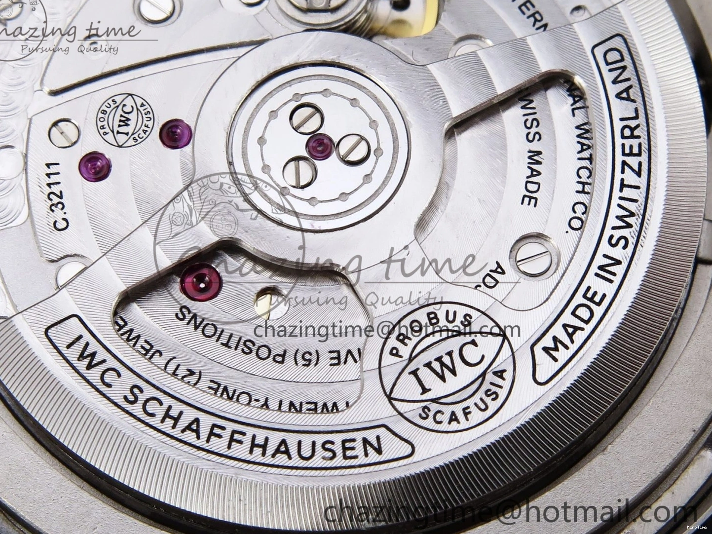 MIROTIME 1231 Pilot Mark XX IW328203 ZF 1:1 Best Edition Blue Dial on Dark Blue Leather Strap A Snug 7024